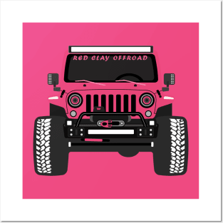 That Pink JEEP Posters and Art